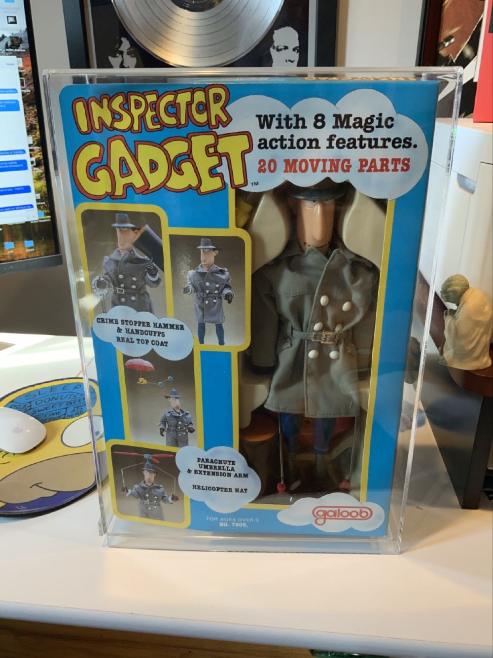 Galoob Toys Inspector Gadget 12’ - Galoob action figure collectible [Barcode 047246075058] - Main Image 3