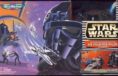 The Fighter Pilot/Academy - Micro Machines (Star Wars: A New Hope) action figure collectible [Barcode 047246656943] - Main Image 1