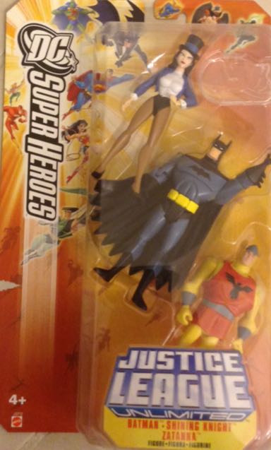 Justice League Unlimited 3-Pack: Zatanna, Batman, Shining Knight - Mattel (Justice League Unlimited) action figure collectible [Barcode 027084315325] - Main Image 1