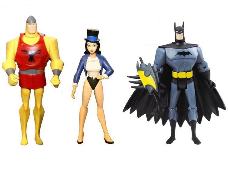 Justice League Unlimited 3-Pack: Zatanna, Batman, Shining Knight - Mattel (Justice League Unlimited) action figure collectible [Barcode 027084315325] - Main Image 2