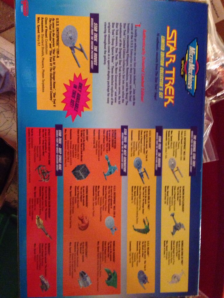 Star Trek Limited Edition Collector’s Set - Galoob (Star Trek) action figure collectible [Barcode 047246658312] - Main Image 2