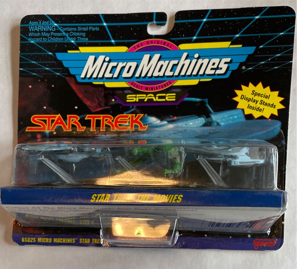Star Trek The Movies - Galoob (Micro Machines - Star Trek) action figure collectible [Barcode 047246658824] - Main Image 2