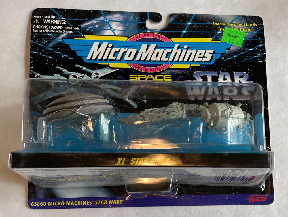 XI Star Wars - Galoob (Micro Machines (Vehicle 3-Packs)(Roman Numerals)(1997)) action figure collectible [Barcode 047246661381] - Main Image 4