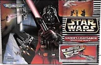 Vader’s Lightsaber/Death Star Trench - Galoob (Micromachines 1994- 2002: Space Playsets) action figure collectible [Barcode 047246680313] - Main Image 1