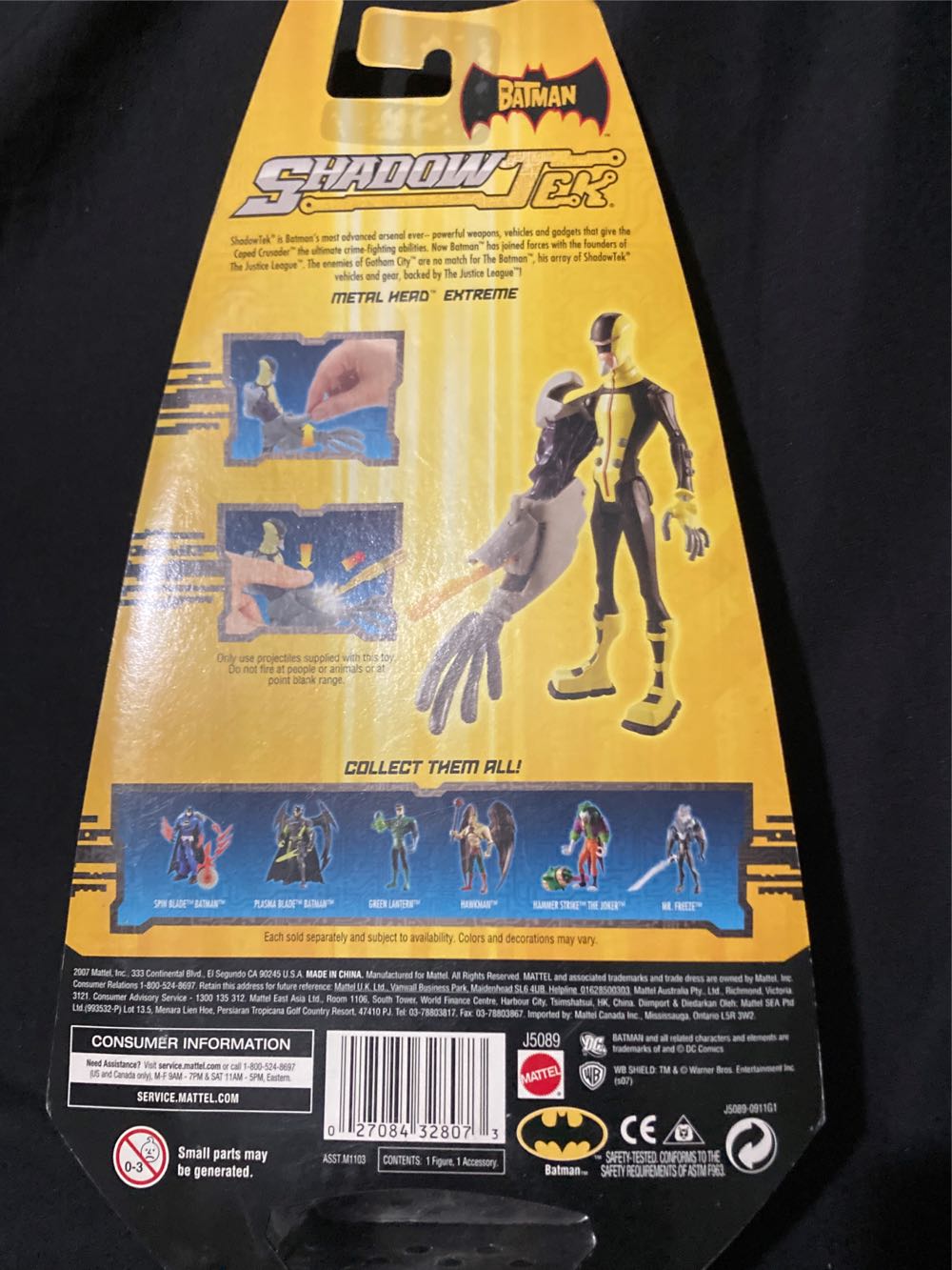 The Batman Shadow Tek: Metal Head Extreme - Mattel (The Batman: Shadow Tek) action figure collectible [Barcode 027084328073] - Main Image 2