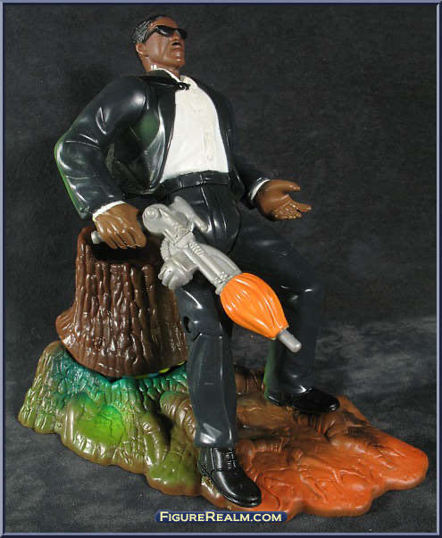 Alien-Ambush Jay Vs. Tree Trunk Alien - Galoob (Men In Black) action figure collectible [Barcode 047246761111] - Main Image 3