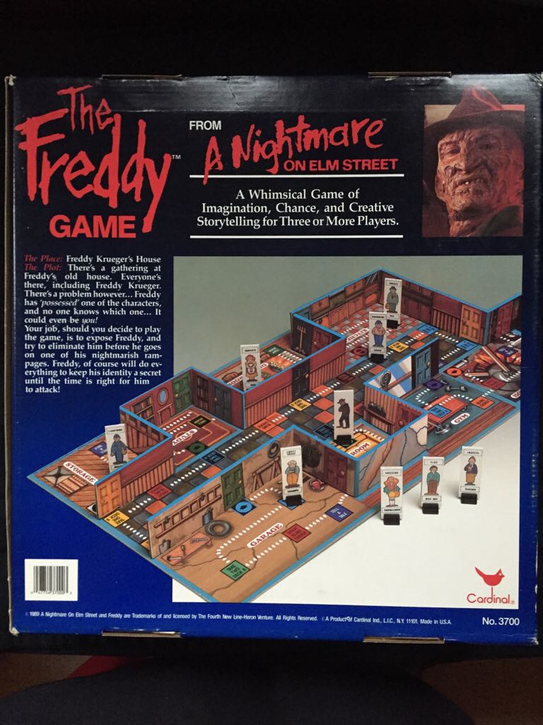 Nightmare On Elm Street: The Freddy Game - Cardinal (A Nightmare On Elm Street) action figure collectible [Barcode 047754370003] - Main Image 2
