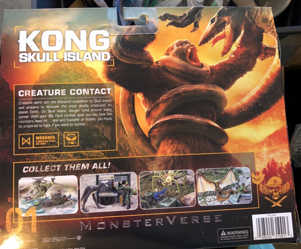 Battle For Survival Creature Contact - Lanard (Kong Skull Island) action figure collectible [Barcode 048242310013] - Main Image 2