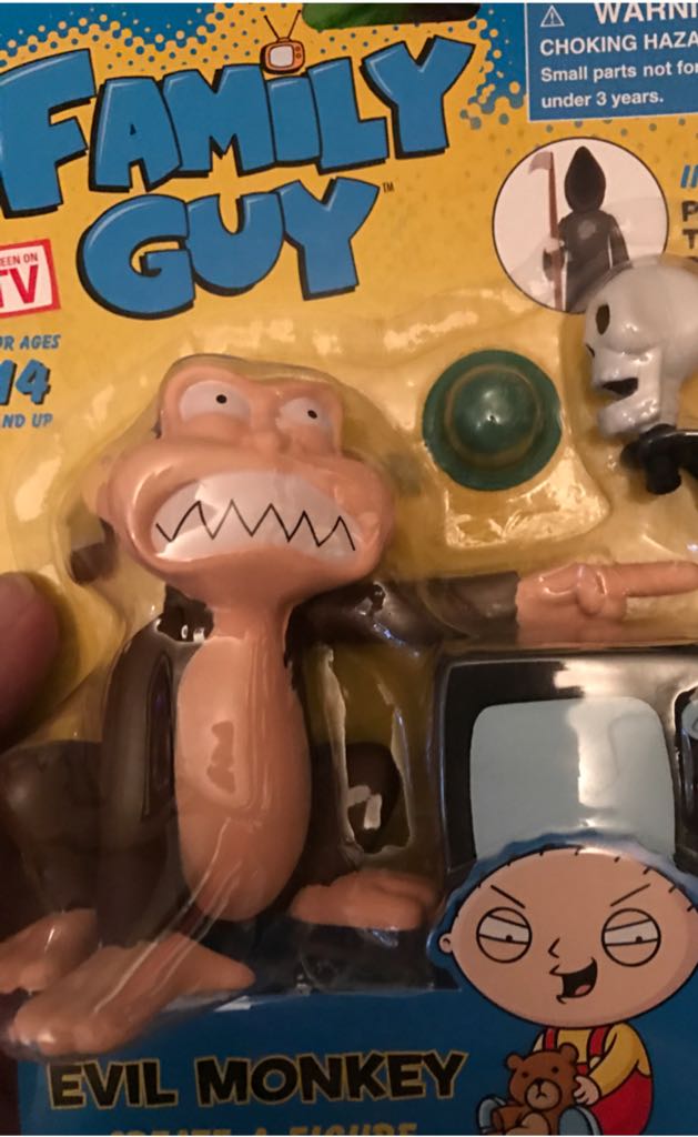 Family Guy Evil Monkey  (Family Guy) action figure collectible [Barcode 049022680838] - Main Image 1
