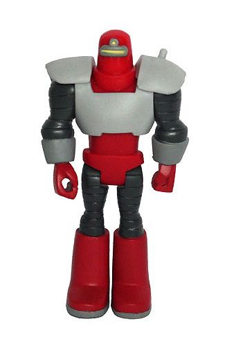 JLU Rocket Red - Mattel (Justice League Animated) action figure collectible [Barcode 027084328615] - Main Image 2