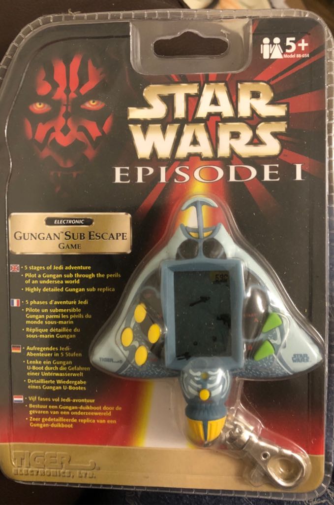 Gungan Sub Escape Game - Tiger Electronics (1. Star Wars) action figure collectible [Barcode 050626009468] - Main Image 1