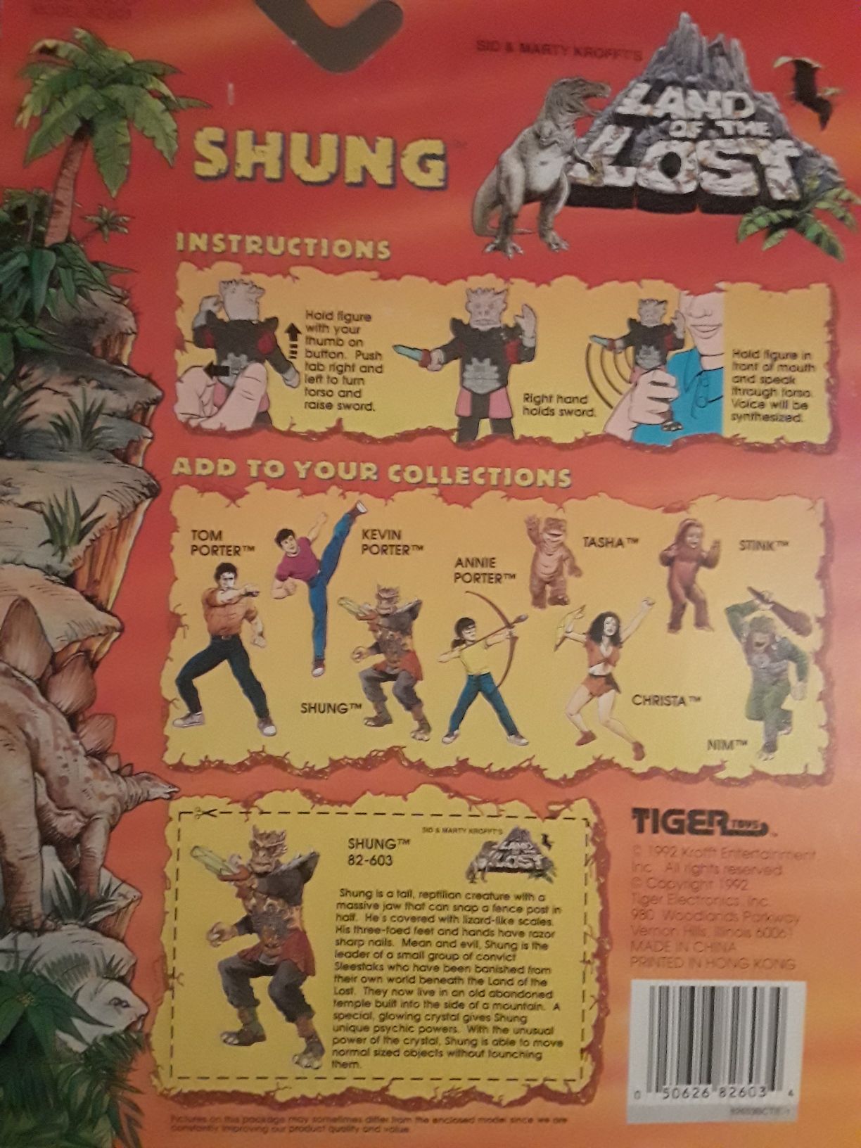 Land Of The Lost - Shung - Tiger Electronics (Dinosaurs) action figure collectible [Barcode 050626826034] - Main Image 2