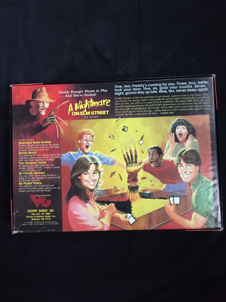 Nightmare On Elm St. The Game - Victory Games (A Nightmare On Elm Street) action figure collectible [Barcode 050758310029] - Main Image 2