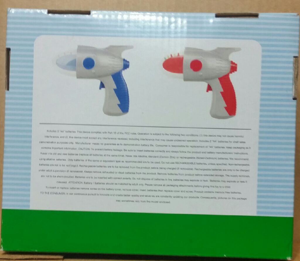 Nano Blaster Ray Gun  action figure collectible [Barcode 051231339247] - Main Image 2