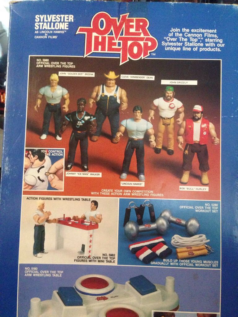 Over The Top Lincoln Hawk  - Lewco action figure collectible [Barcode 051627053801] - Main Image 2