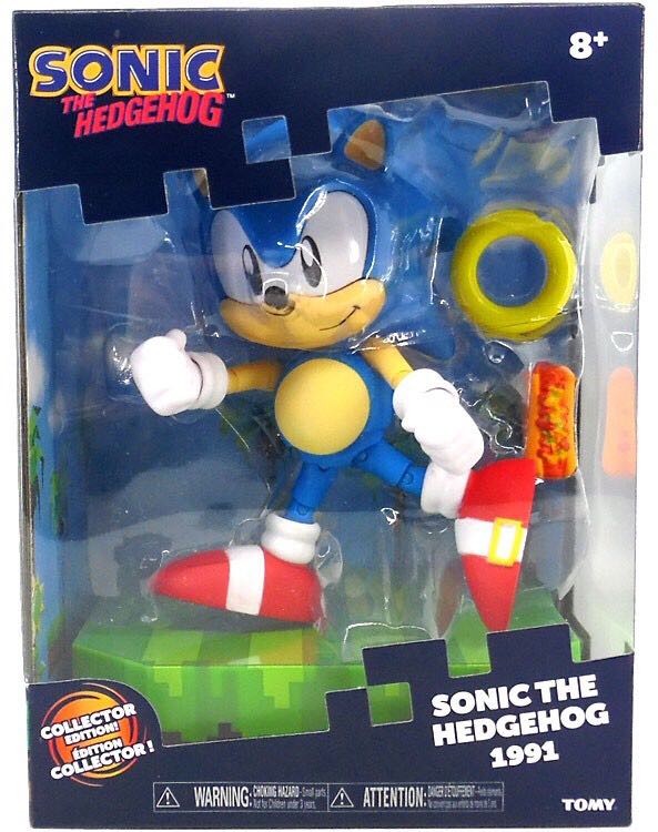 Sonic the Hedgehog 1991 - Tomy action figure collectible [Barcode 053941221034] - Main Image 2