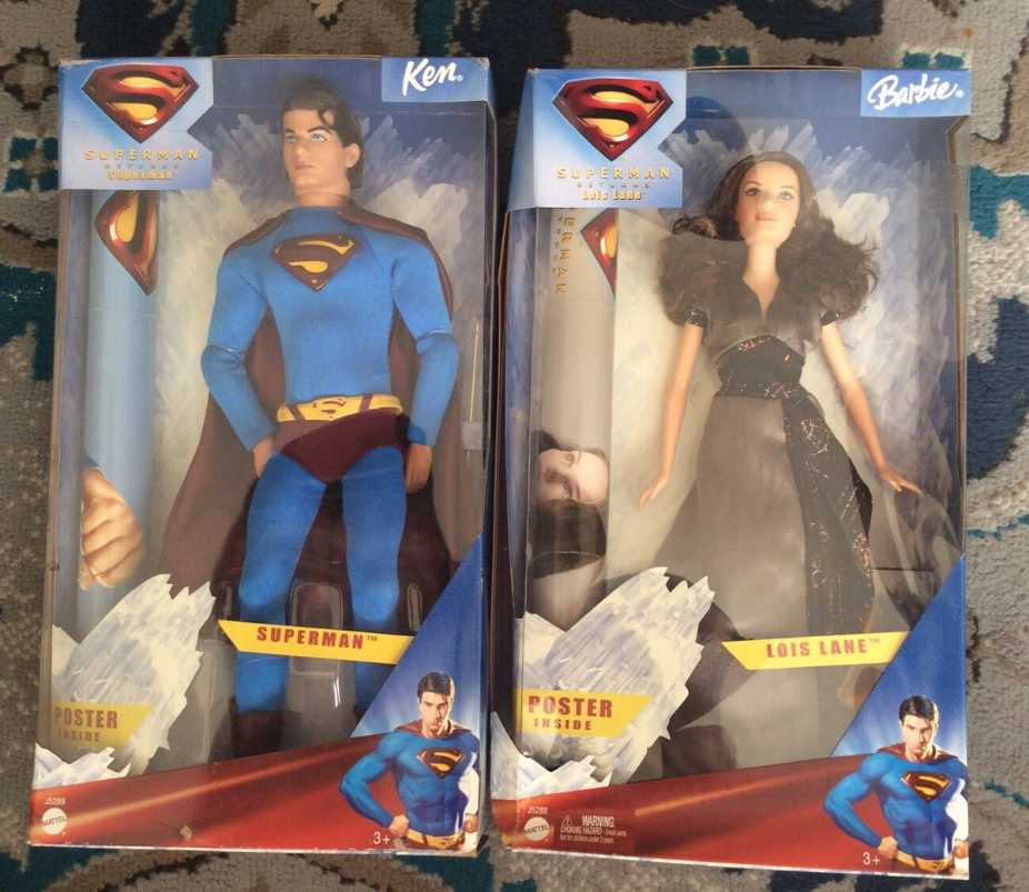 Mattel Barbie Superman Returns Lois Lane Doll - Mattel (Superman) action figure collectible [Barcode 027084329384] - Main Image 4