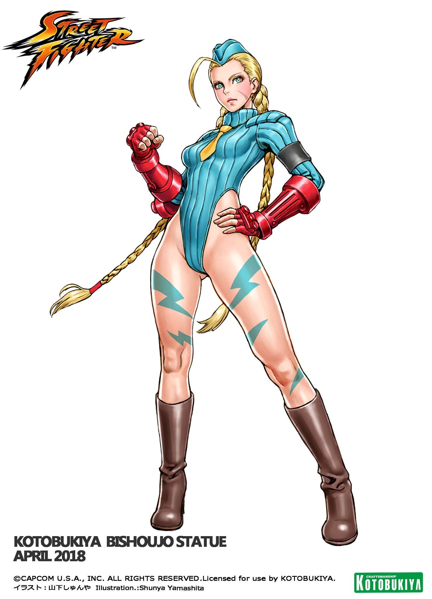 Cammy Bishoujo (Alpha Costume)  (Video Game Bishoujo) action figure collectible [Barcode 0603259041734] - Main Image 2