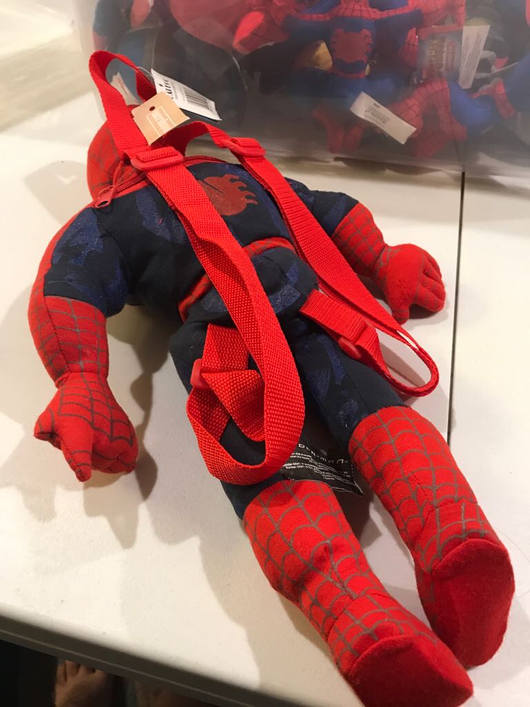 Spiderman Movie Backpack  action figure collectible [Barcode 061623090656] - Main Image 2