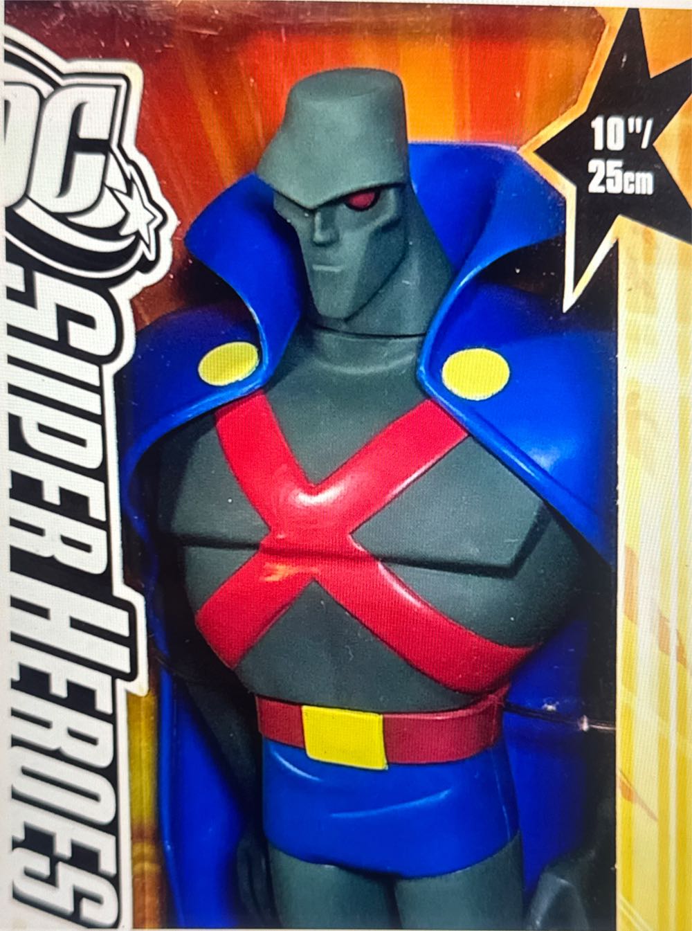 Justice League Unlimited 10” Martian Manhunter - Mattel (Justice League Animated) action figure collectible [Barcode 027084377040] - Main Image 3