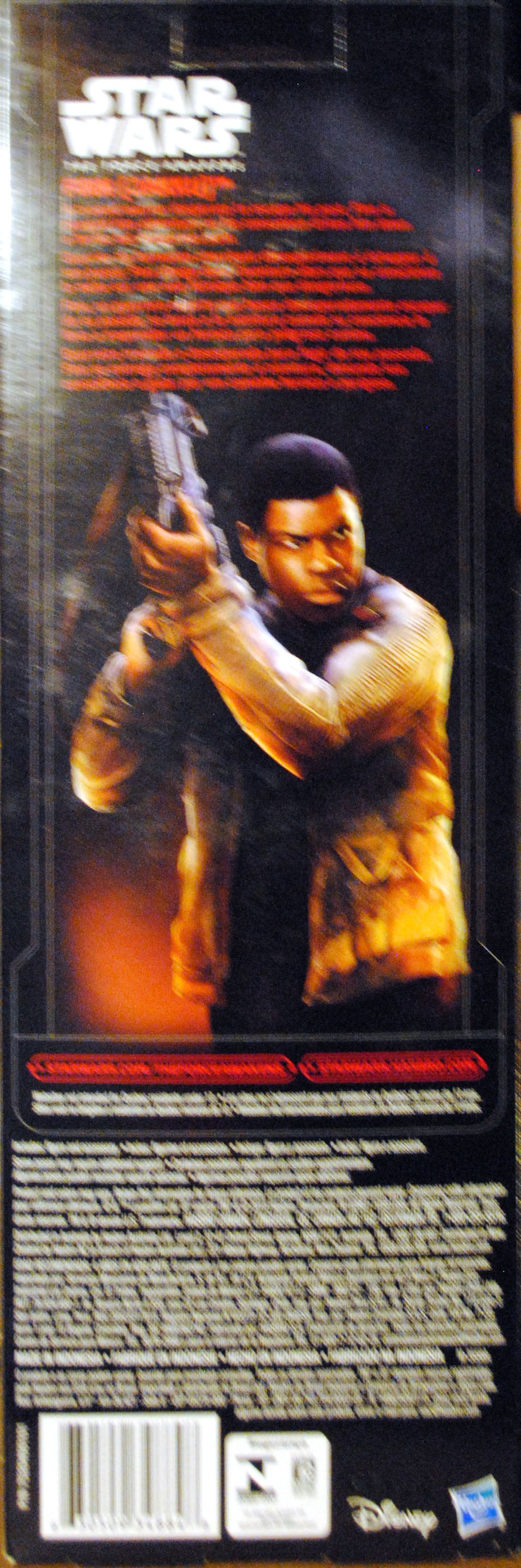 12” Finn - Hasbro (Star Wars Episode VII The Force Awakens) action figure collectible [Barcode 0630509348848] - Main Image 2