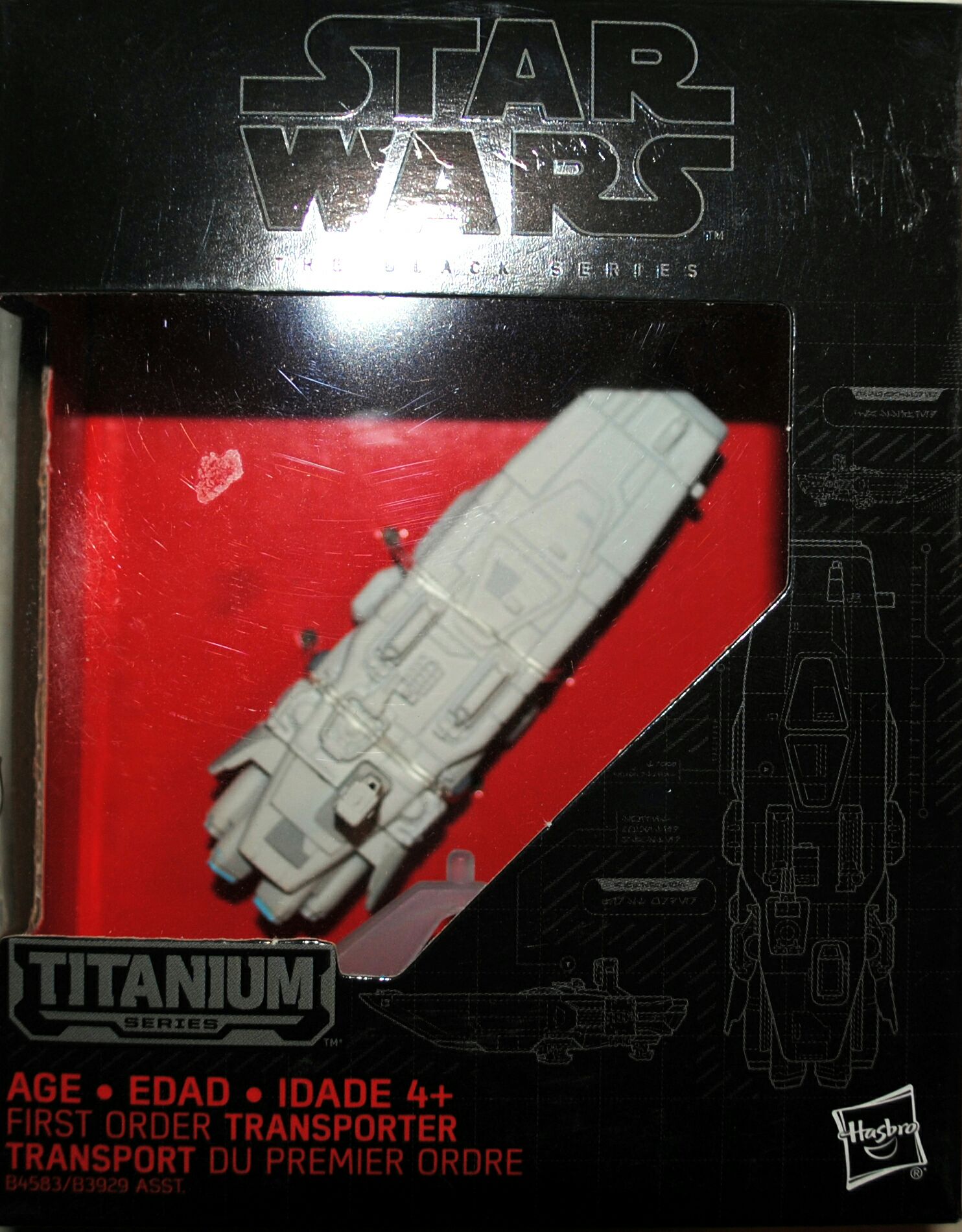 #14 - First Order Transporter Transport - Hasbro (Star Wars Episode VII The Force Awakens) action figure collectible [Barcode 0630509362523] - Main Image 1