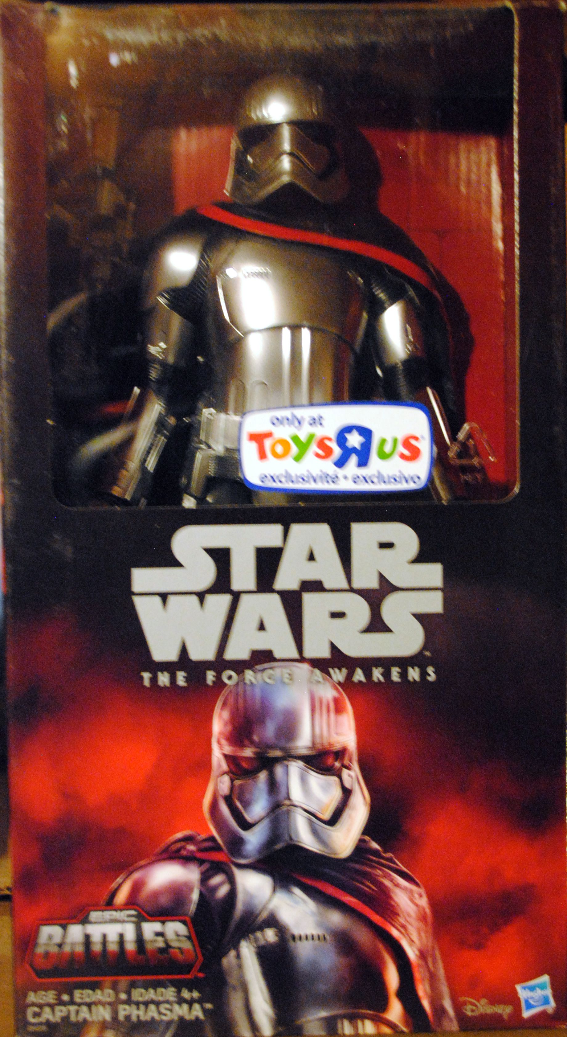 Force Awakens Figure 12 inch Captain Phasma  TFA - Hasbro (Star Wars Episode VII The Force Awakens) action figure collectible [Barcode 0630509382415] - Main Image 1