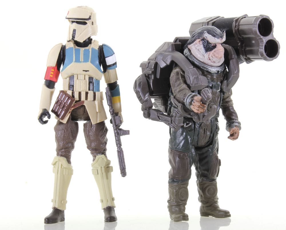 Rogue One Figure 3.75 Bistan Vs Shoretrooper Captain 2 pack - Hasbro (Rogue One A Stsr Wars Story) action figure collectible [Barcode 0630509512119] - Main Image 3