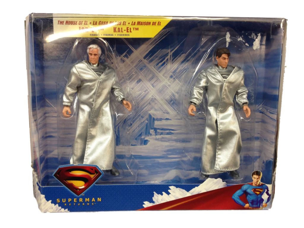 The House Of El (Kal-El And Jor-El) - Mattel (Superman Returns) action figure collectible [Barcode 027084400625] - Main Image 2