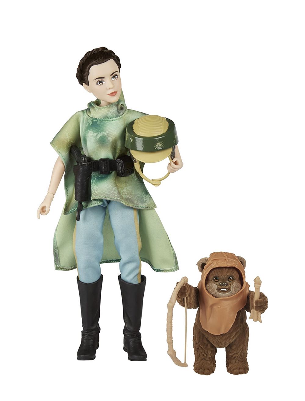 Princess Leia Organa & Wicket The Ewok - Hasbro (Star Wars - Return Of The Jedi) action figure collectible [Barcode 0630509528714] - Main Image 3