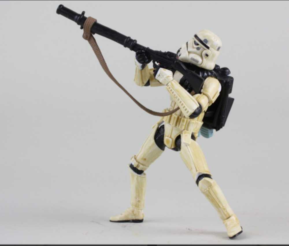 Sandtrooper TBS [P3] 3.75” - Hasbro (Star Wars Episode IV: A New Hope) action figure collectible [Barcode 0630509576524] - Main Image 4