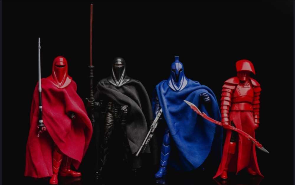 Black Series Red Exclusive Various Guardians of Evil Gamestop Star Wars - Hasbro (Star Wars The Black Series) action figure collectible [Barcode 0630509602810] - Main Image 3