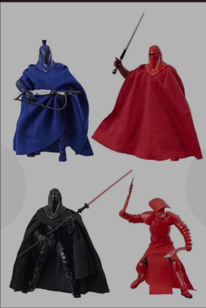 Black Series Red Exclusive Various Guardians of Evil Gamestop Star Wars - Hasbro (Star Wars The Black Series) action figure collectible [Barcode 0630509602810] - Main Image 4