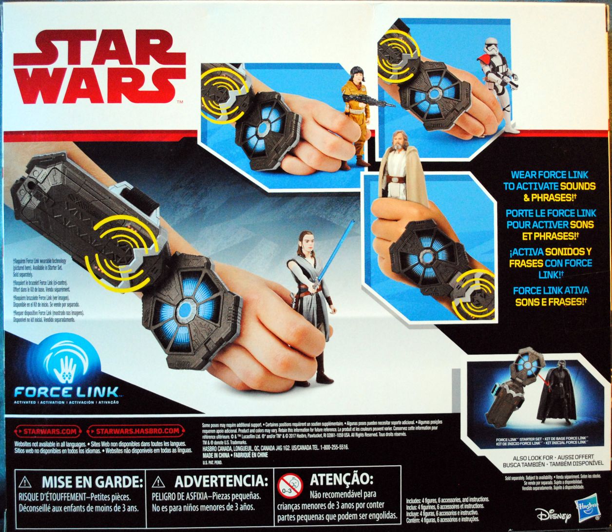 Last Jedi Figure 3.75 Kohl’s Exclusive 4 Pack - Hasbro (Star Wars Episode VIII The Last Jedi) action figure collectible [Barcode 0630509602957] - Main Image 2