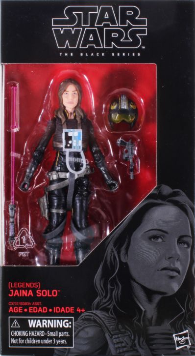 Jaina Solo - Hasbro (Star Wars Legends New Jedi Order) action figure collectible [Barcode 0630509606610] - Main Image 2