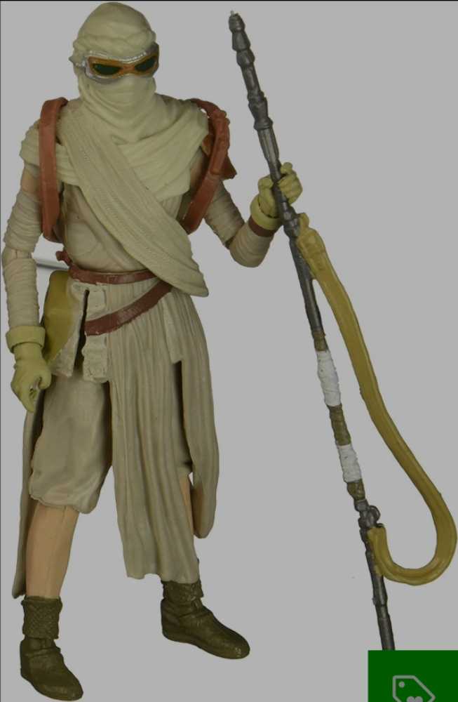 Rey (Jakuu) - Hasbro (Star Wars - The Force Awakens) action figure collectible [Barcode 0630509611836] - Main Image 3