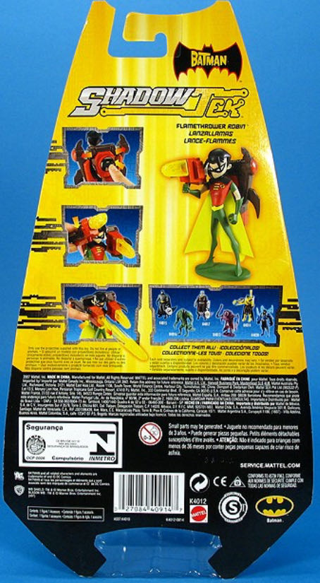 The Batman - Flamethrower Robin  action figure collectible [Barcode 027084409147] - Main Image 4