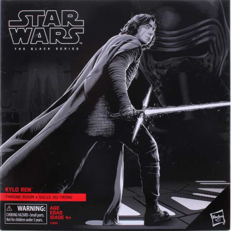 Black Series Red Exclusive Kylo Ren’s Throne Room Walmart Star Wars TLJ - Hasbro (Star Wars Episode VIII The Last Jedi) action figure collectible [Barcode 0630509615865] - Main Image 3