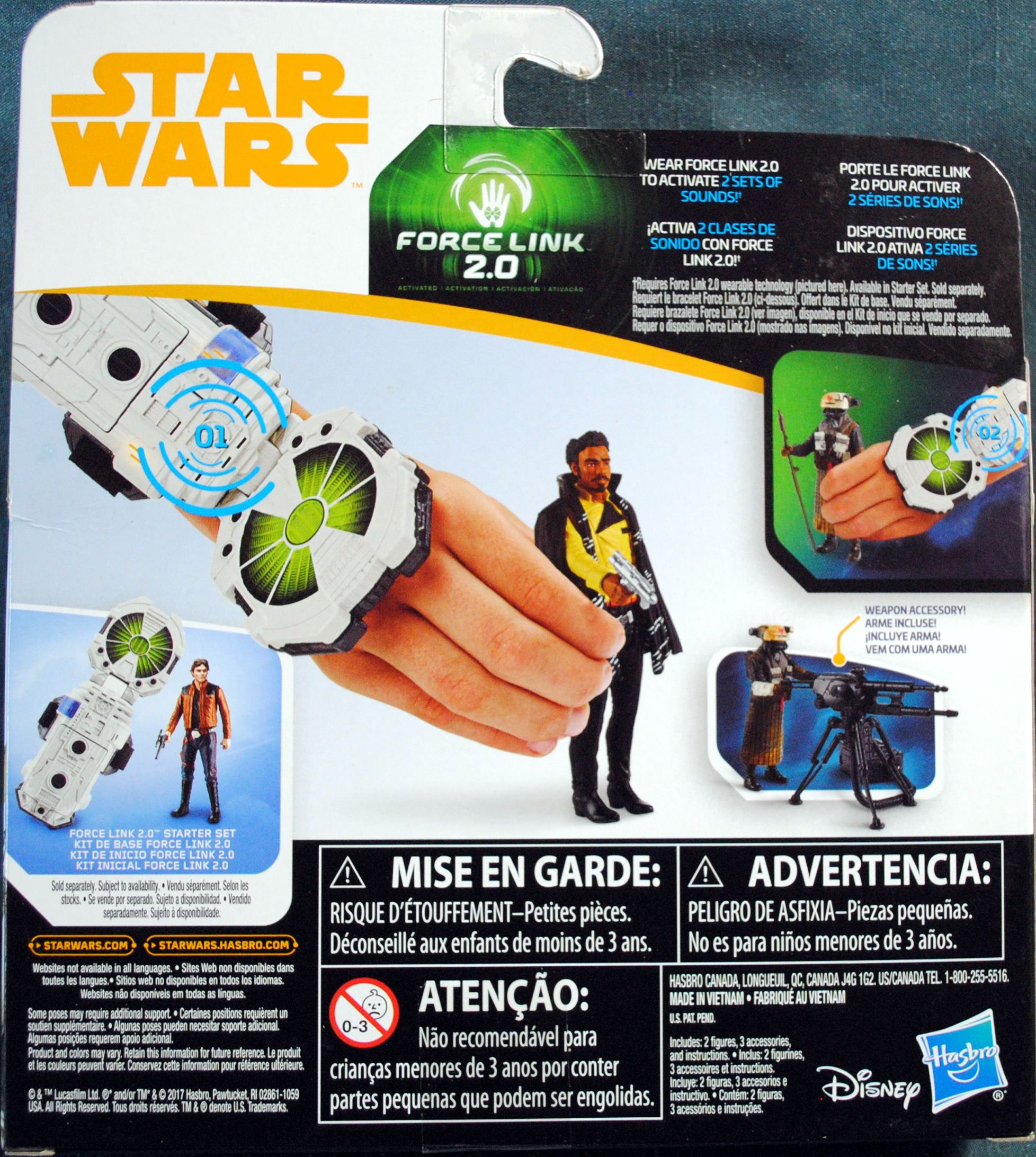 Kessel Guard & young Lando Calrissian - Star Wars (Solo A New Hope) - Hasbro (Star Wars) action figure collectible [Barcode 0630509623334] - Main Image 2