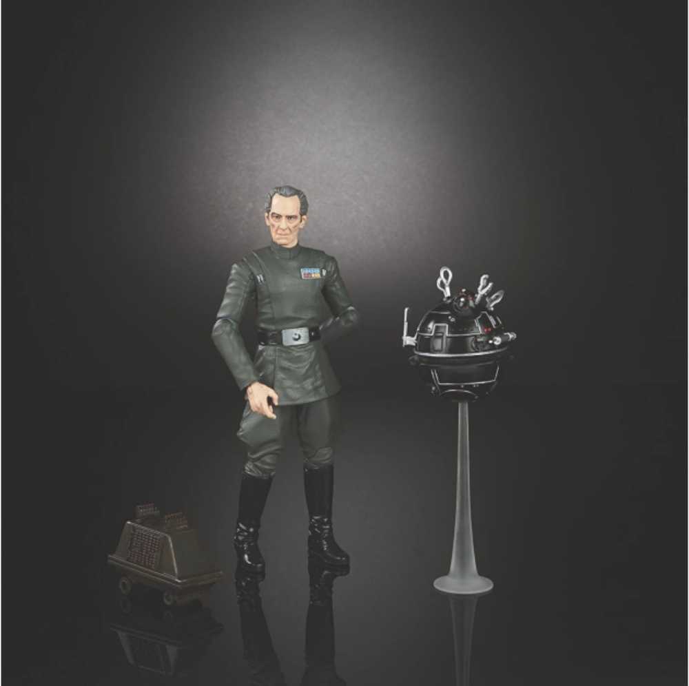 Star Wars The Black Series Red #63 Grand Moff Tarkin Star Wars ANH - Hasbro (Star Wars Episode IV A New Hope) action figure collectible [Barcode 0630509655793] - Main Image 3