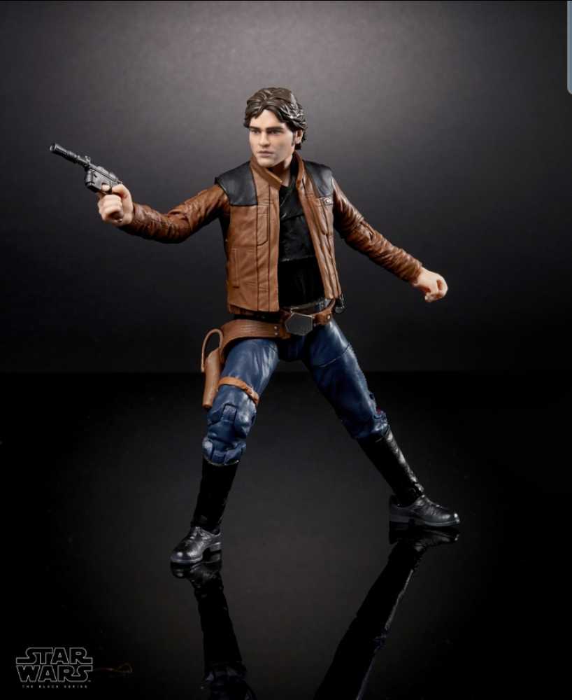 Han Solo, Solo: A Star Wars Story - Hasbro (Star Wars The Black Series 6”) action figure collectible [Barcode 0630509655809] - Main Image 3
