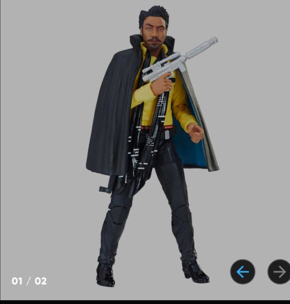 Lando Calrissian TBS [P3] #65 - Hasbro (Solo: A Star Wars Story) action figure collectible [Barcode 0630509655823] - Main Image 3