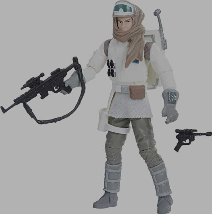 VC120 - Rebel Solider (Hoth) Star Wars - Hasbro (Star Wars Episode V The Empire Strikes Back) action figure collectible [Barcode 0630509707379] - Main Image 4