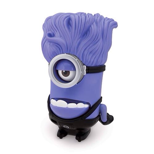 Despicable Me 2 Chomping Purple Minion - Thinkway Toys (Despicable Me 2) action figure collectible [Barcode 064442200695] - Main Image 2