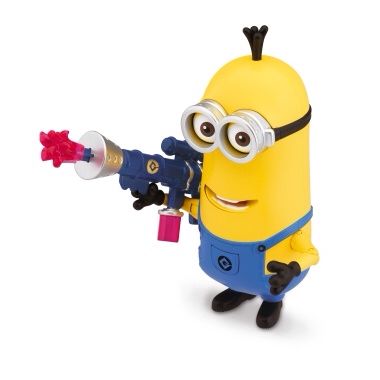 Despicable Me 2 Minion Kevin With Jelly Blaster - Thinkway Toys (Despicable Me) action figure collectible [Barcode 064442200763] - Main Image 2