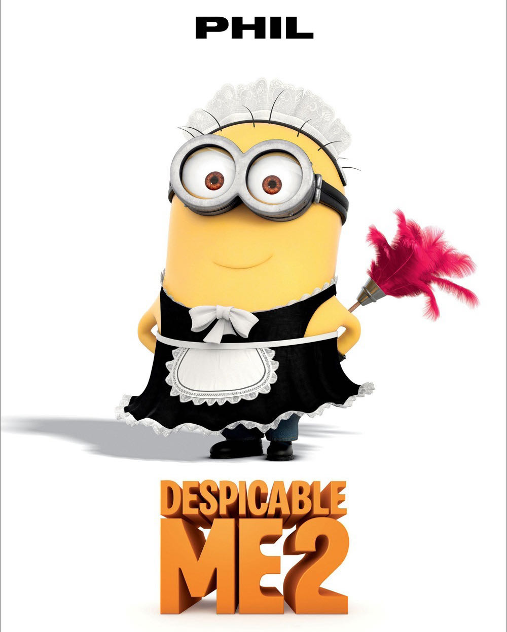 Despicable Me 2 -Minion Phil - Thinkway Toys (Despicable Me 2) action figure collectible [Barcode 064442200848] - Main Image 3