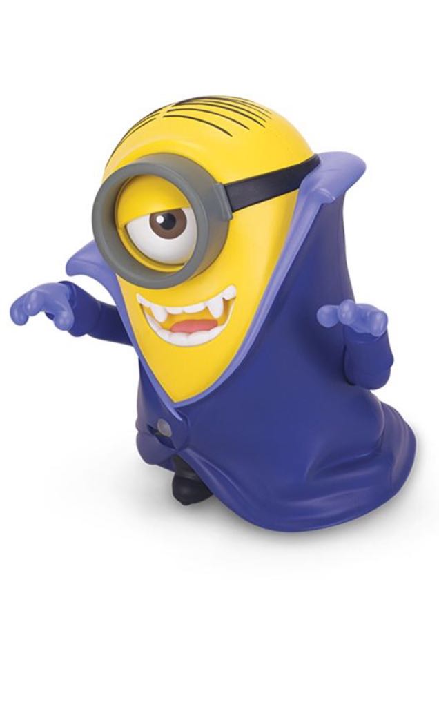 Minions: Dracula’s Minion Stuart - Thinkway Toys (Minions) action figure collectible [Barcode 064442201821] - Main Image 2