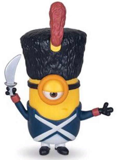 Minions Movie Poseable Vive Le Minion - Thinkway Toys (Minions) action figure collectible [Barcode 064442202187] - Main Image 2