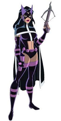 JLU Huntress - Mattel (DC Super Heroes) action figure collectible [Barcode 027084450682] - Main Image 4