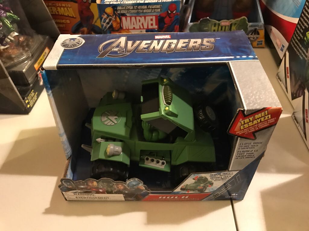 Avengers Hulk Transforming Vehicle  action figure collectible [Barcode 064442207571] - Main Image 2